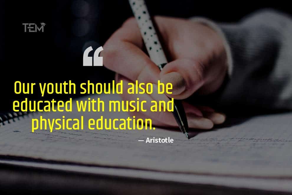 10 Quotes Of Physical Education To Harness Healthy Future   — Aristotle 1 