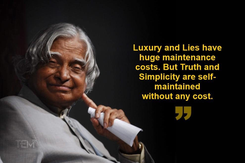 30 APJ Abdul Kalam Quotes Inspire You to Dream and Innovate in Life