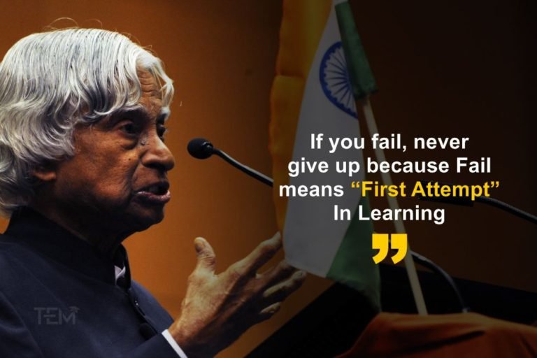 APJ Abdul Kalam Quotes: Words to Ignite Million Lives