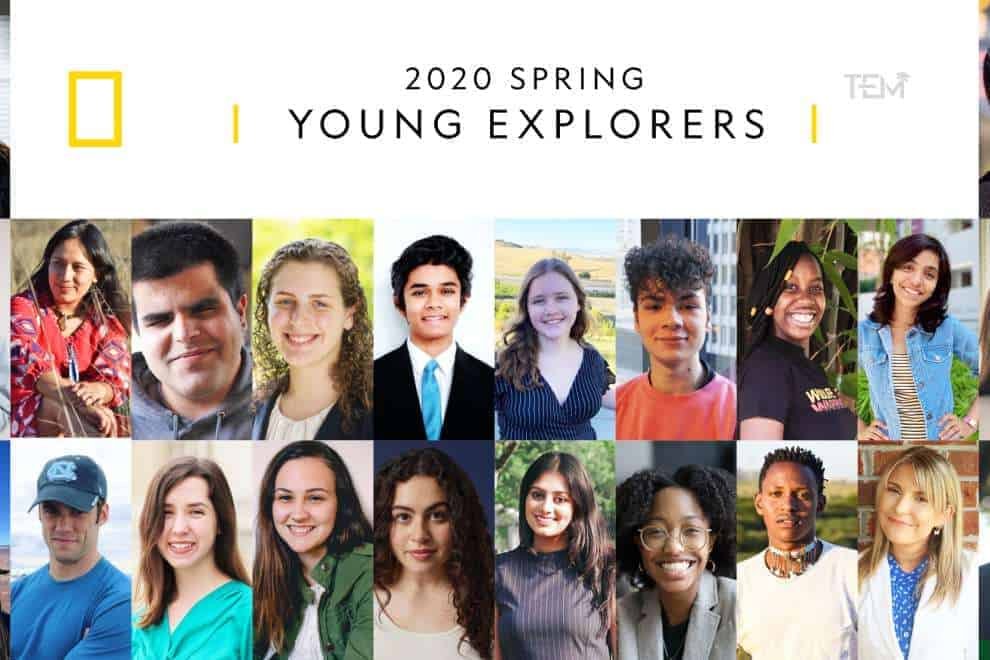 National Geographic Society Announces 2020 Young Explorers