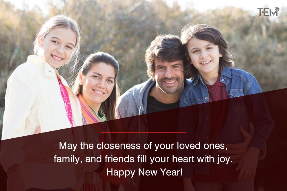 New Year Wishes for family