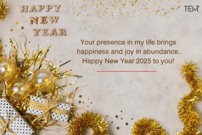 100 New Year Wishes & Quotes to 2025