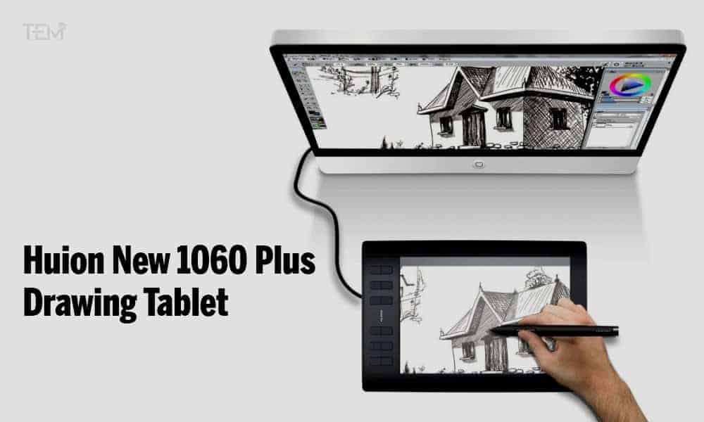 Huion New 1060 Plus Drawing Tablet