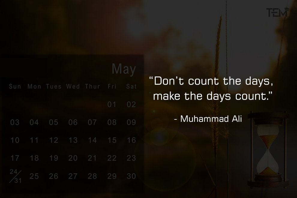 Muhammad Ali Motivational Exam Quotes