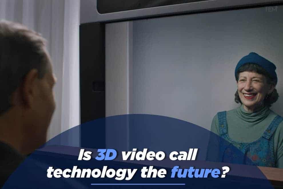 3D video call technology