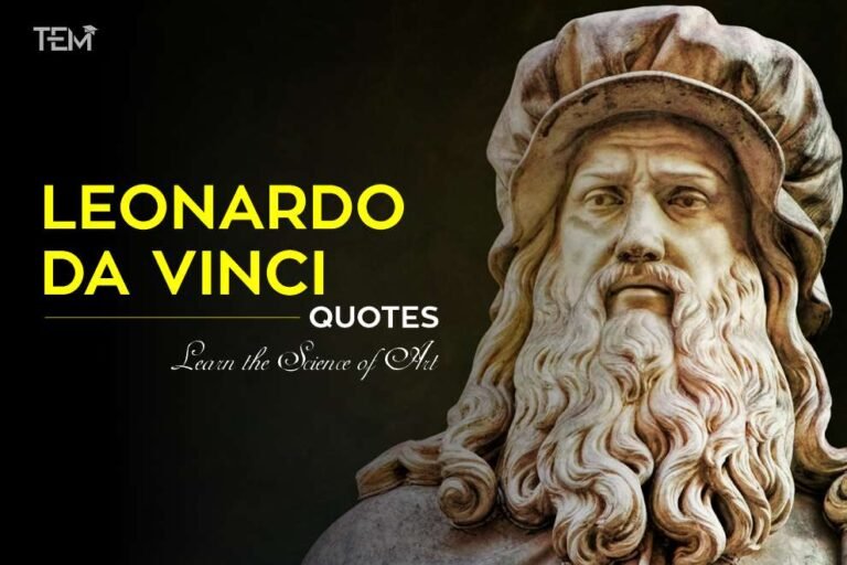 15 Leonardo da Vinci Quotes to learn the Science of Art