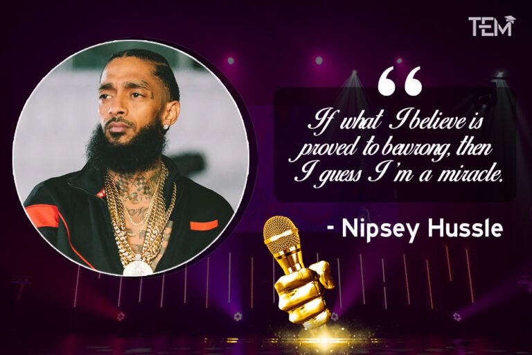 Nipsey Hussle Quotes: Inspire Success with His Wisdom