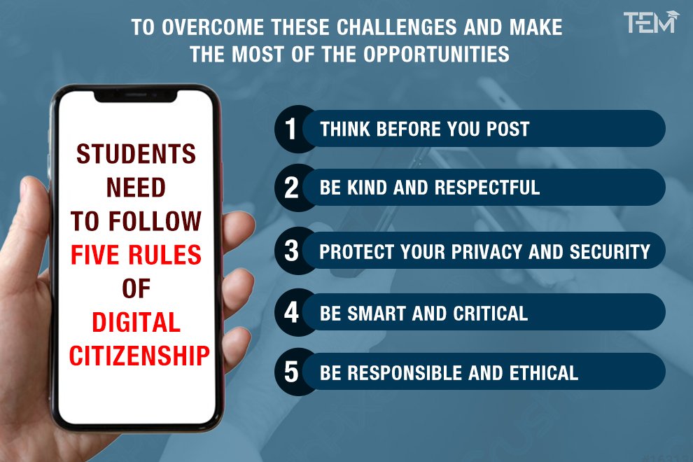 main challenges and opportunities for students as digital citizens
