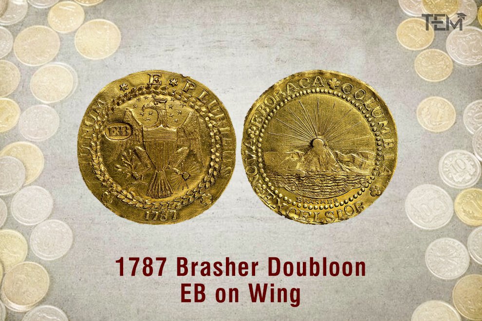 1787 Brasher Doubloon - EB on Wing
