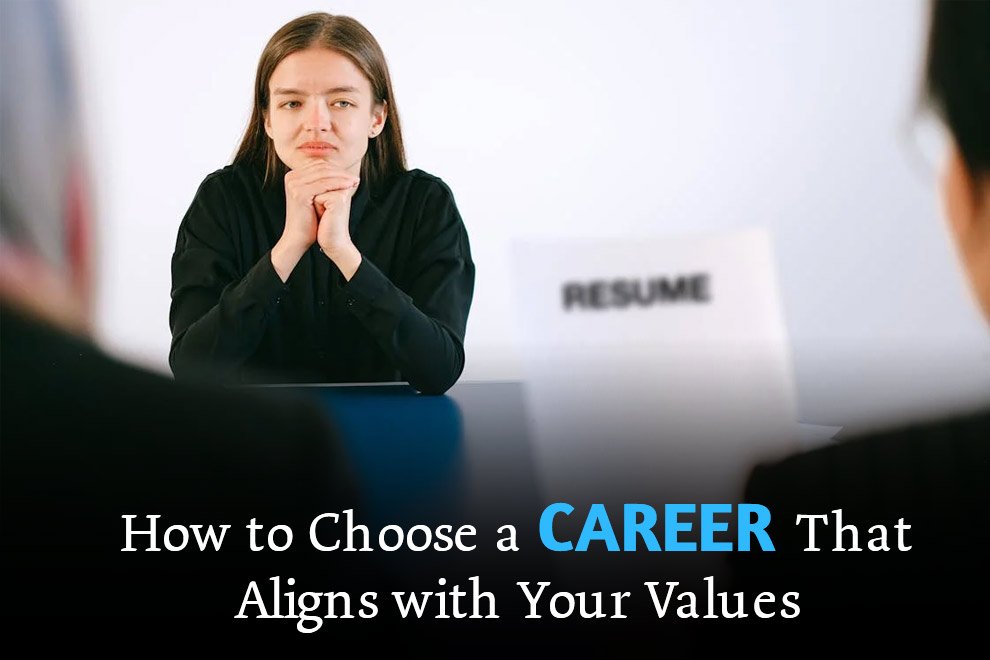 Career That Aligns with Your Values