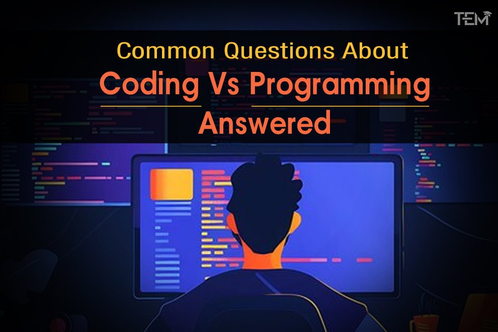 Coding Vs Programming